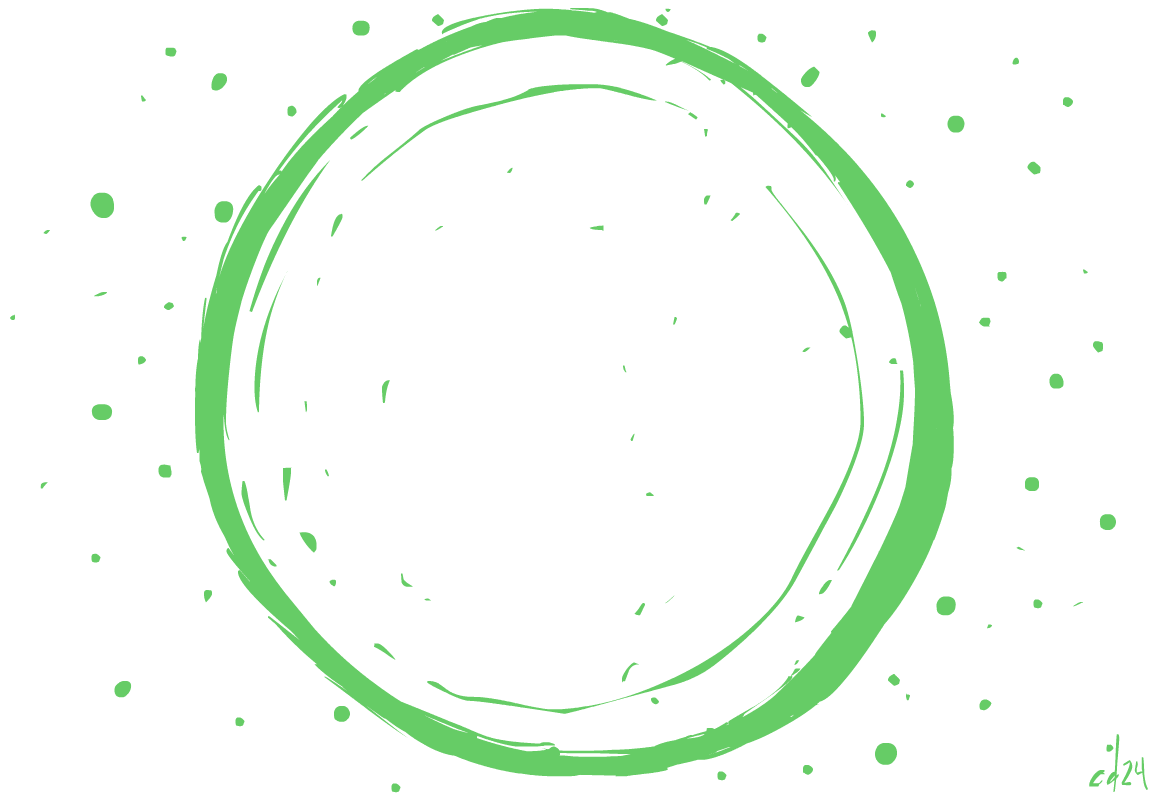 A Green Circle