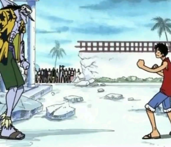 Arlong VS Luffy