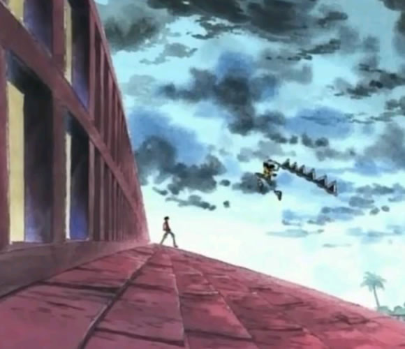 Fighting On The Roof