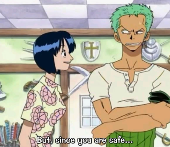 Tashigi & Zoro