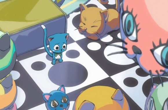 Happy In A Cat Room