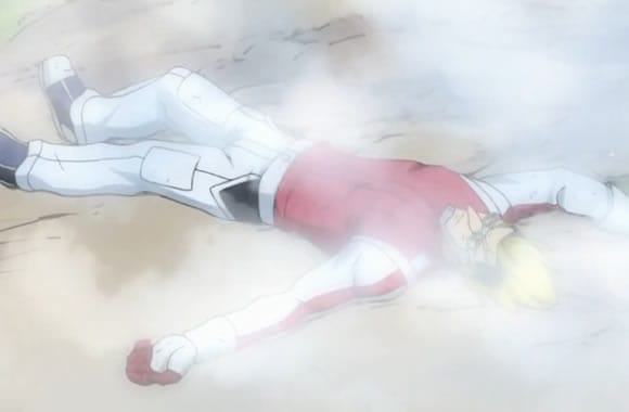 Racer Goes Down