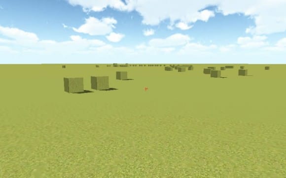 Grassy Cubes