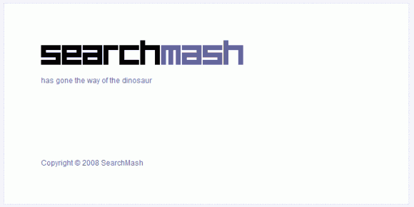 Searchmash Is Gone