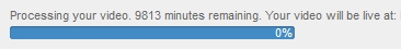 9813 minutes remaining.